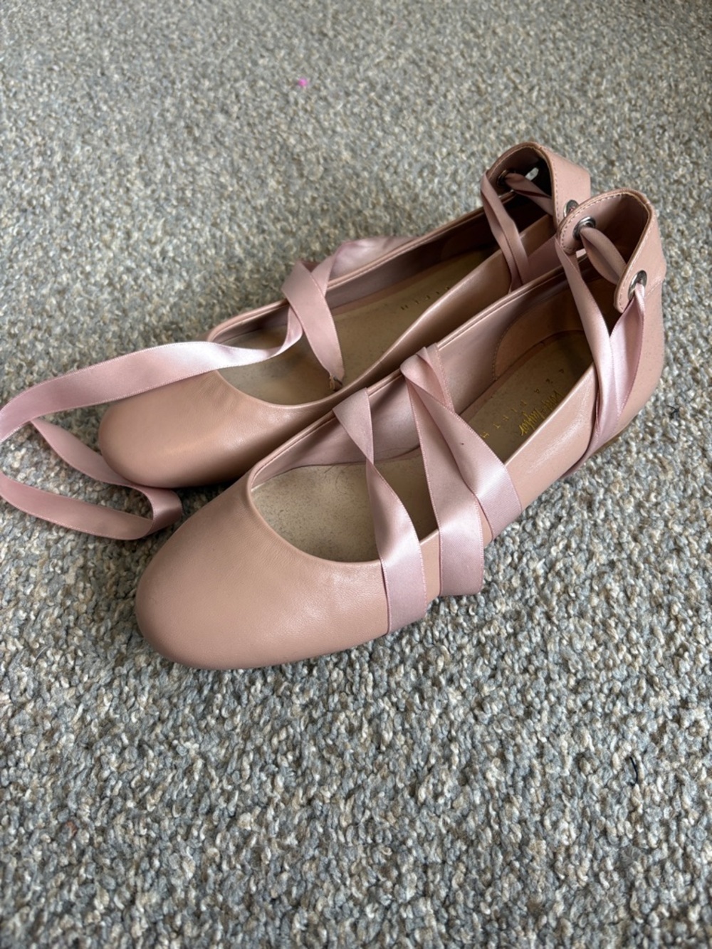 Lord & taylor ballet flats leather